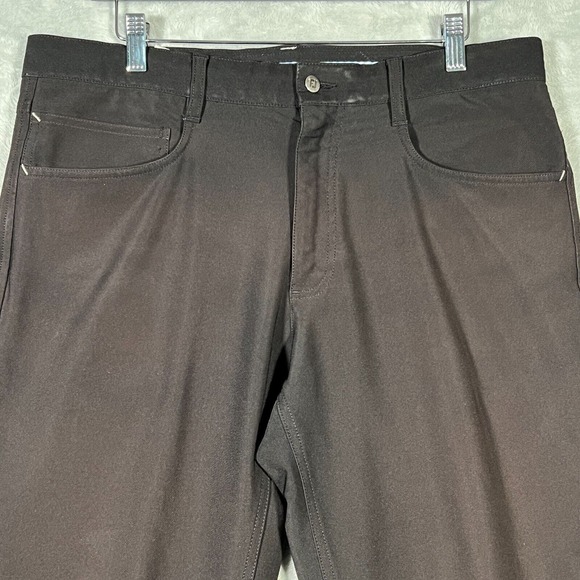 Footjoy Pants Mens 34x32 Black Golf Performance Athletic Fit *SEVERE FADING - Picture 2 of 12